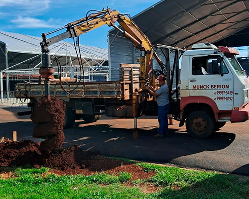 Serviço de perfuração com Munck em Londrina - Solicite já seu orçamento