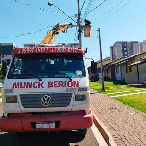 Munck Berion Londrina - Içamento de Cargas e Trabalhos em Altura